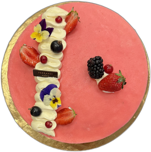 Berry mousse cake