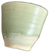 Hand-thrown ceramic cup